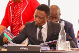 File image of Sports CS Ababu Namwamba.